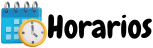 botón Horarios